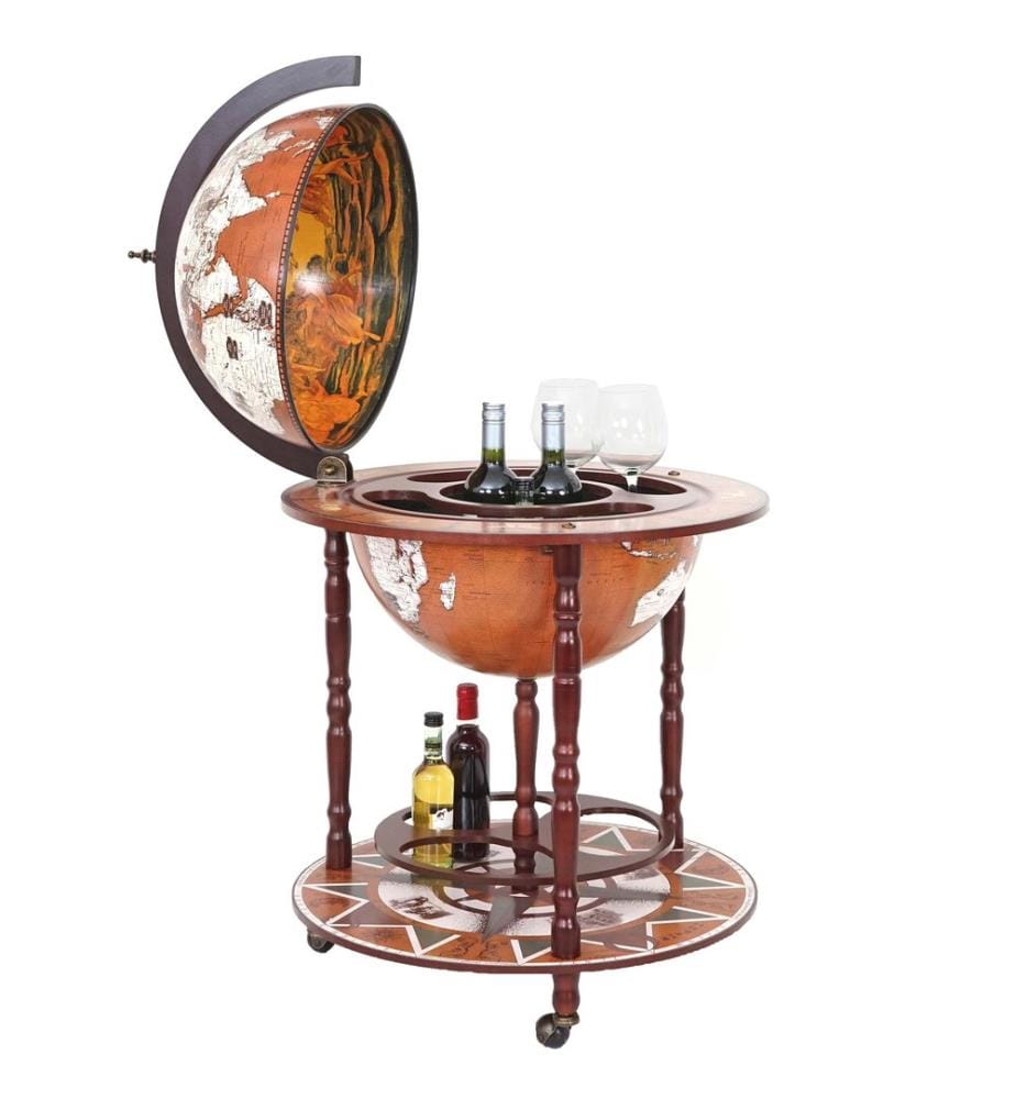 Globusbar Hausbar Chariot de bar Globe terrestre Ø 45 cm