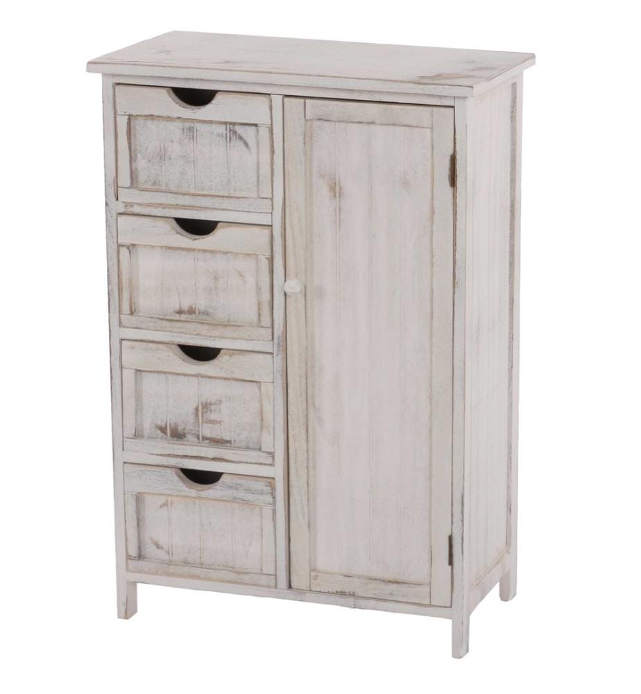 Shabby Chic Ko mmode 4 tiroirs