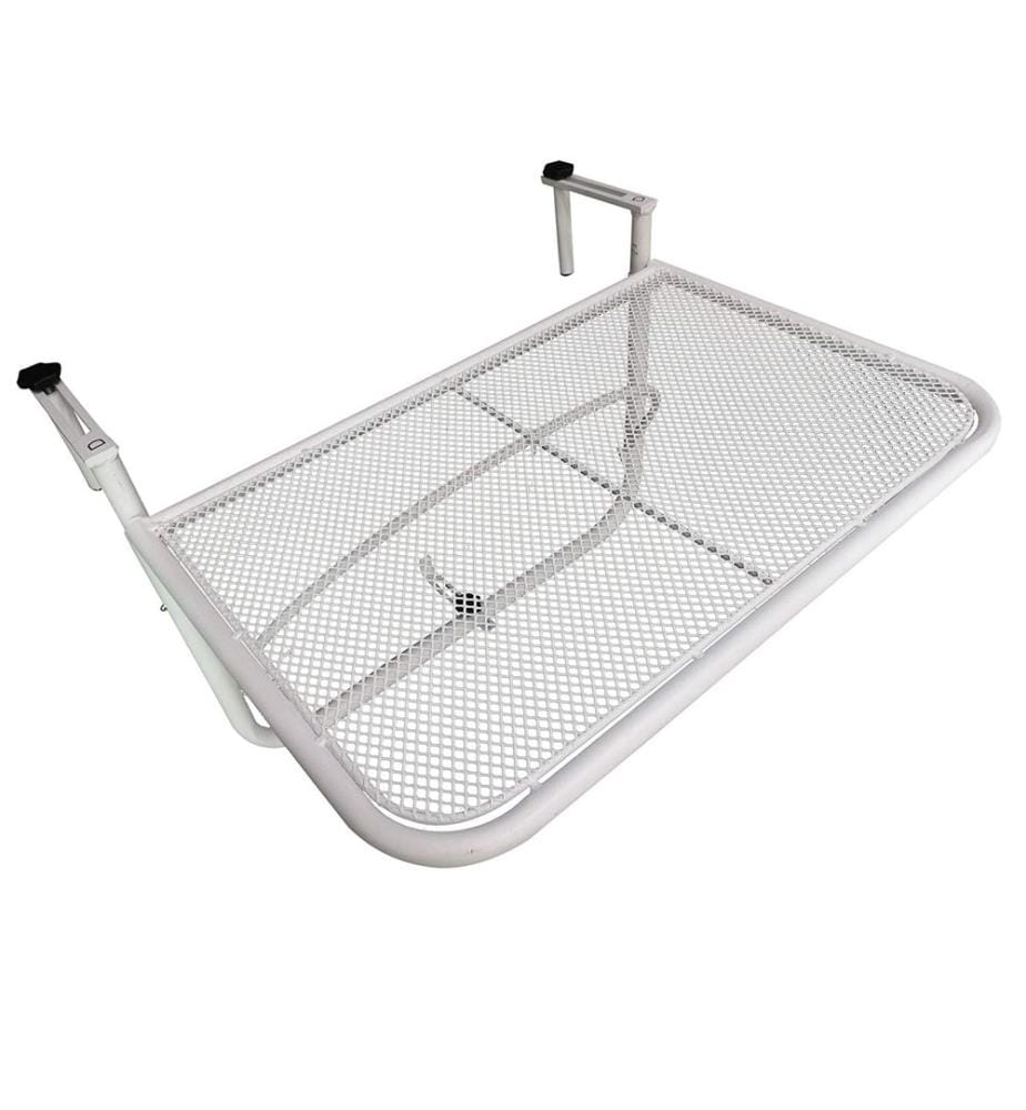 Table de balcon Table de balcon suspendue blanche