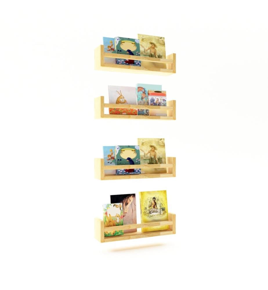 Étagère murale Chandler, lot de 4