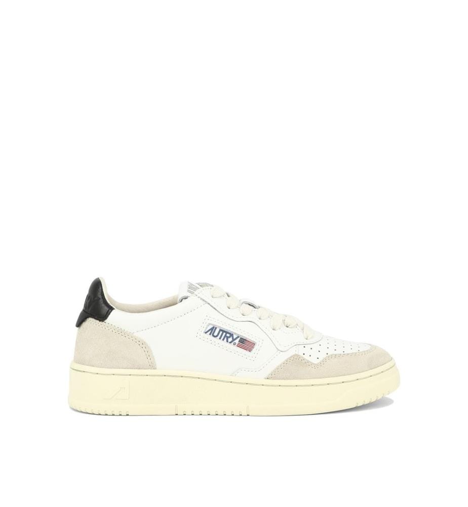 Baskets Medalist - Blanc et Beige
