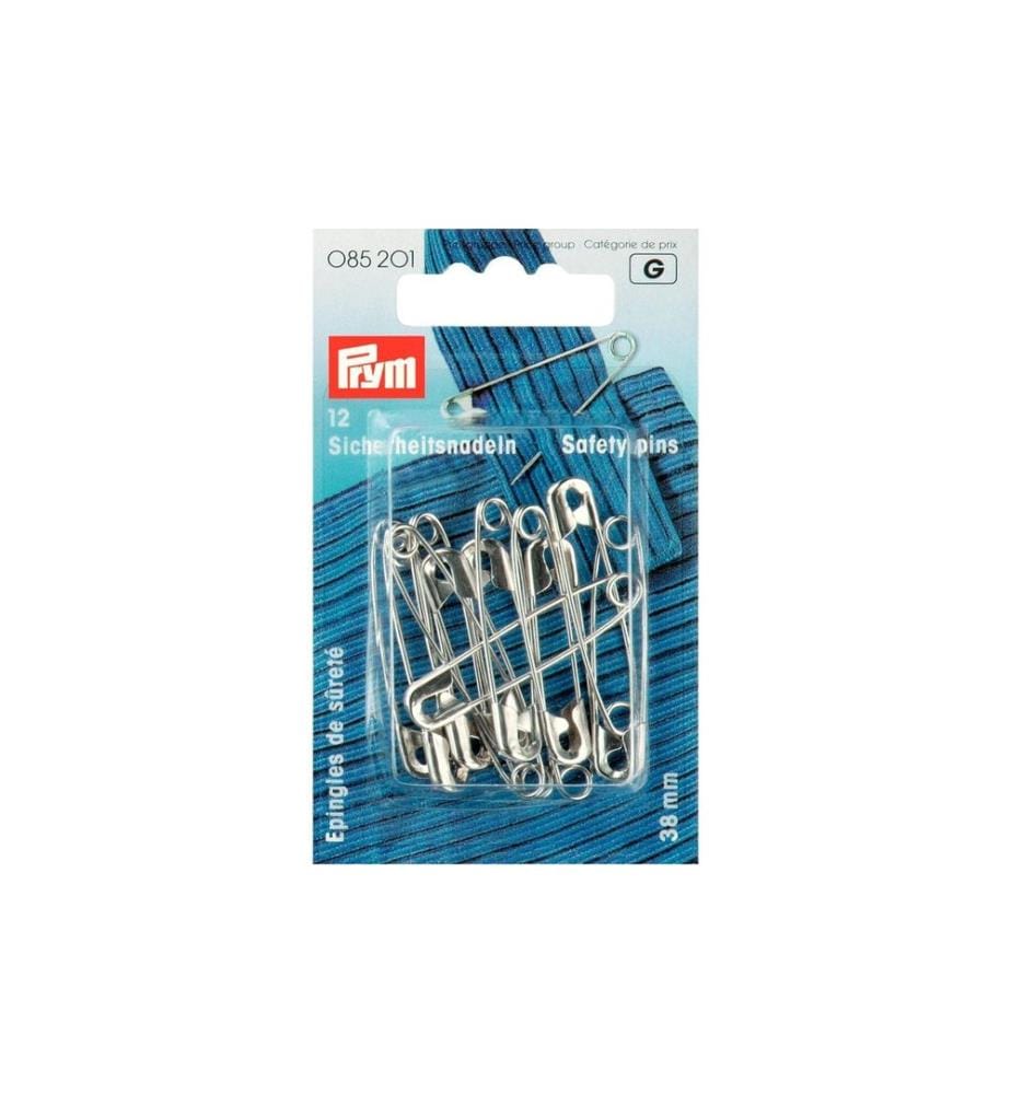 PRYM - Epingle de sûreté Nr. 2, 38 mm, 12 pièces