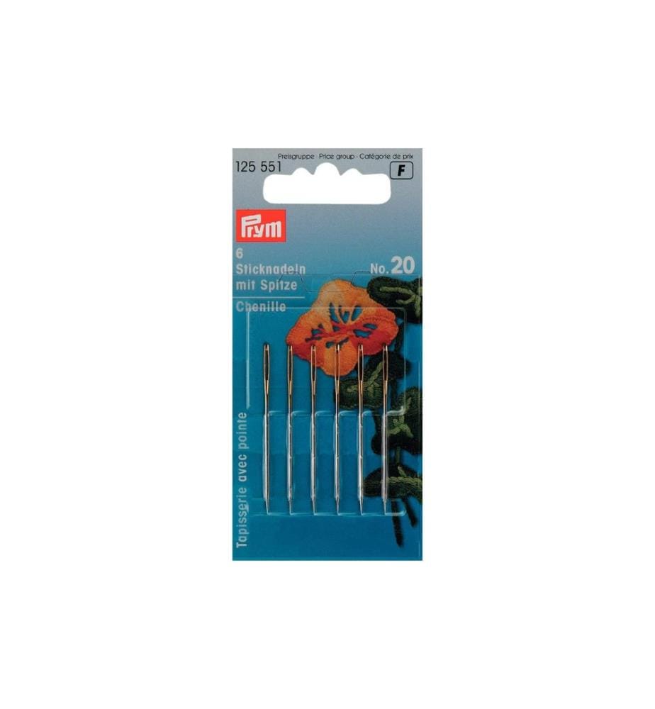 PRYM - Aiguille de broderie Nr. 20, 6 Pièce/s