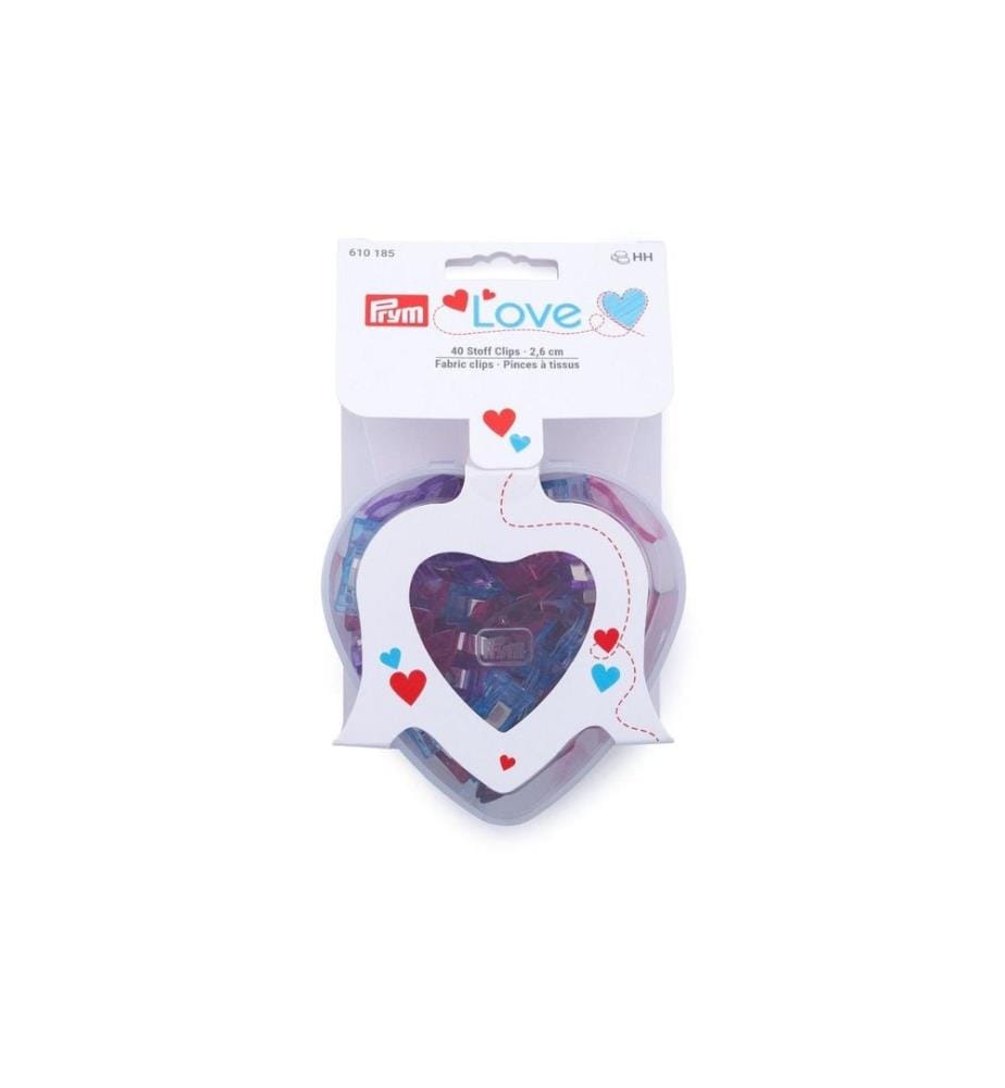 Prym Love - Clips en tissu 40 pièces