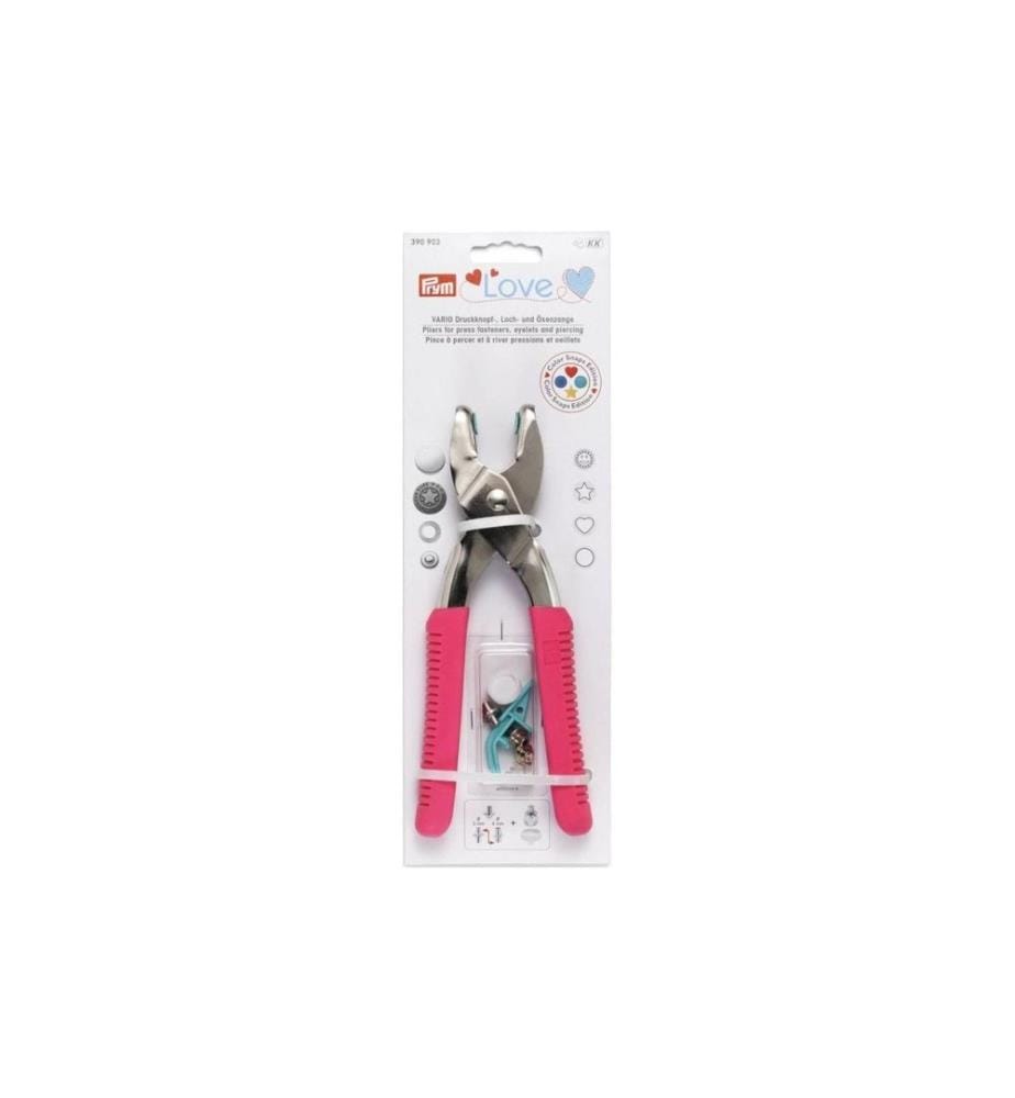 Prym Love - Pince vario Set d'outils inclus, rose