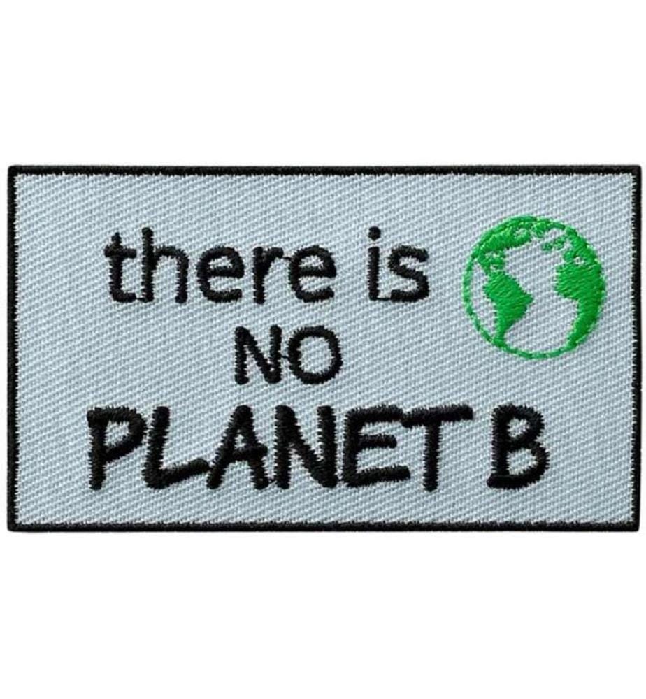 Mono-Quick - Image thermocollante Patch recyclé No Planet B 1 Pièce/s