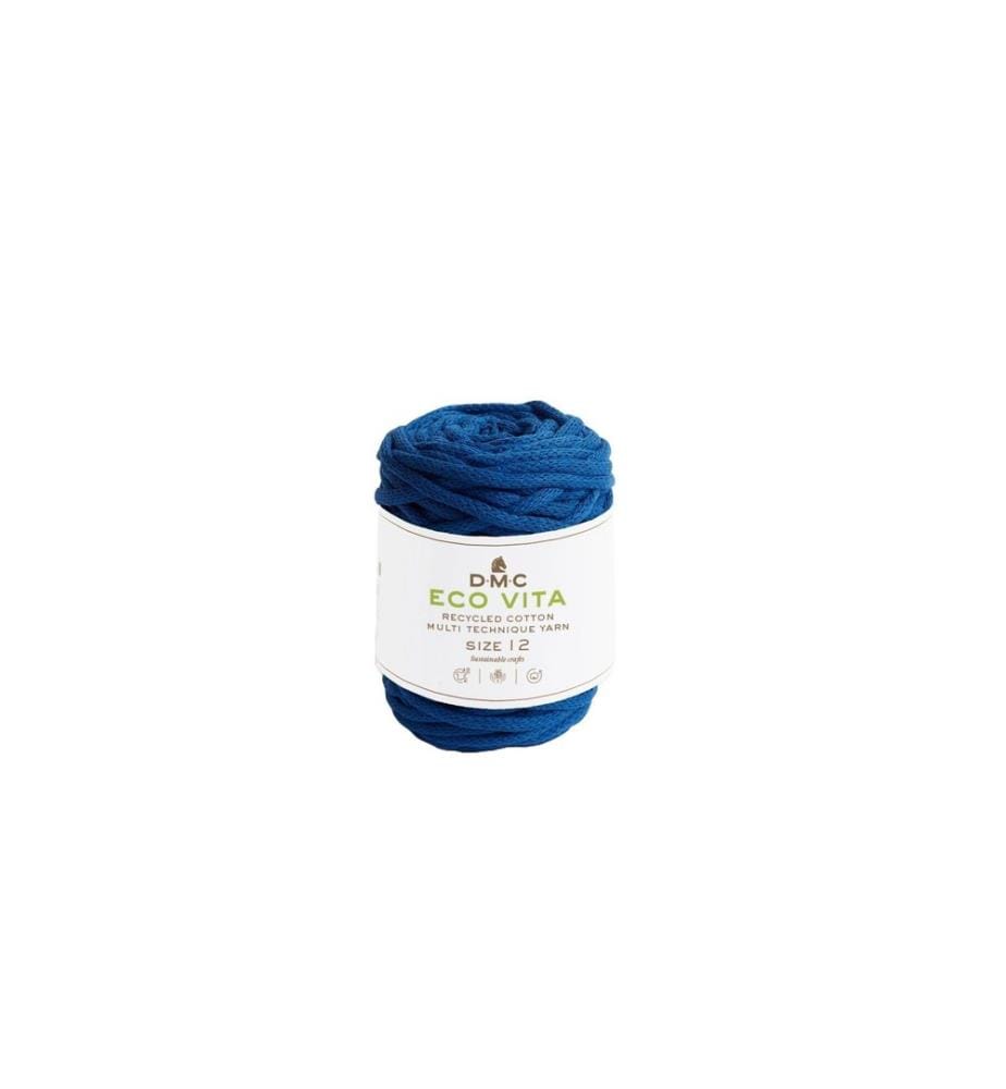 DMC - Laine Nova Vita Makramee Cord 250 g Bleu royal