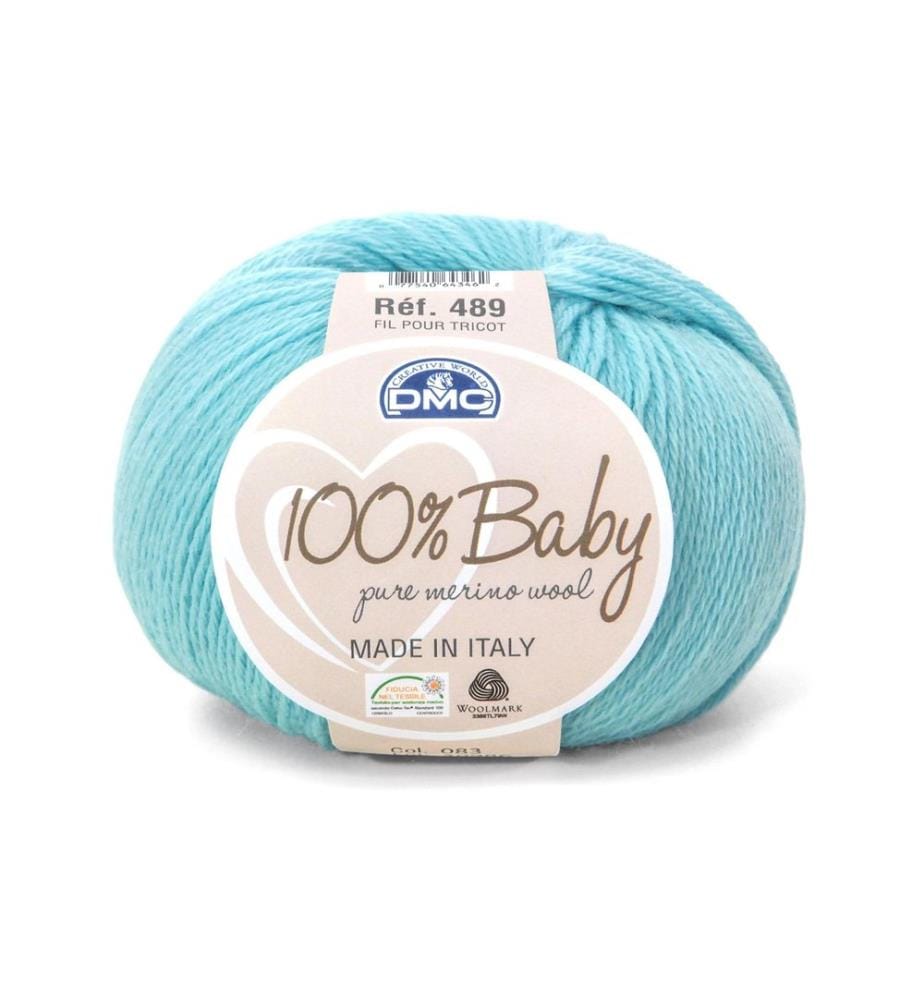 DMC - Laine 100% bébé 3 Turquoise