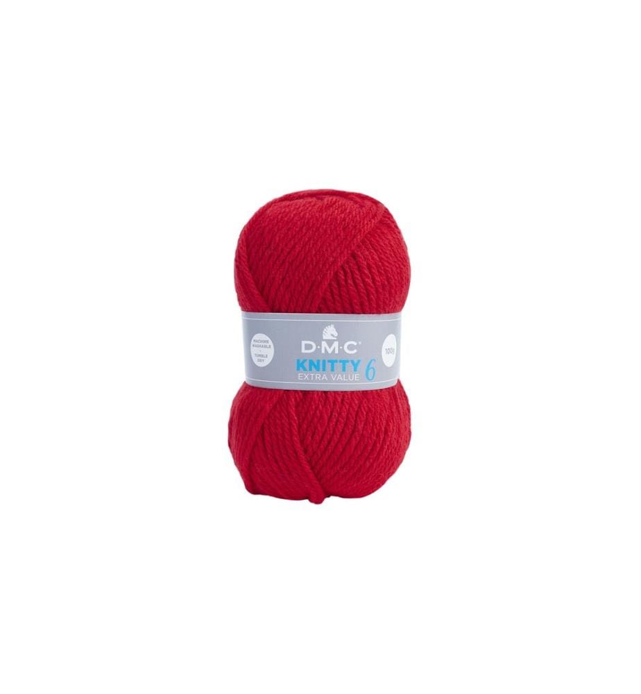 DMC - Laine Knitty 6 Rouge