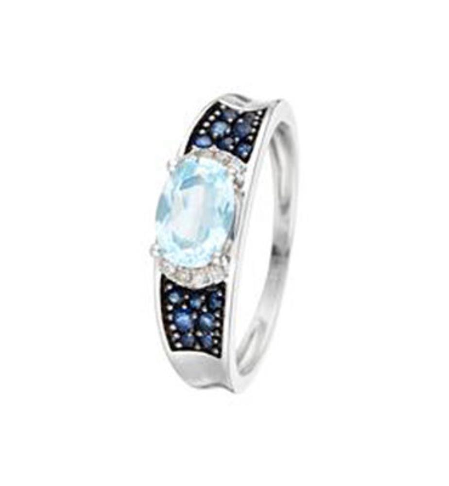 Bague Azur - Or Blanc 375/1000