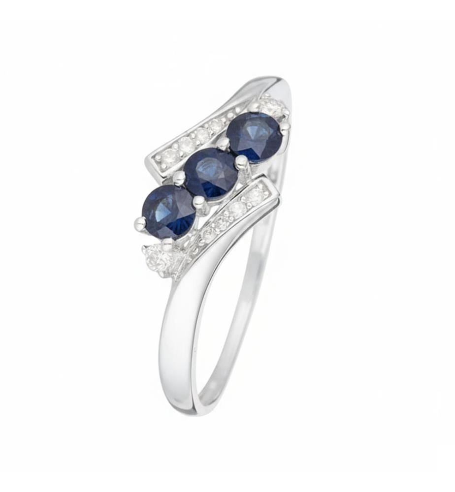 Bague Melbourne - Or Blanc 375/1000