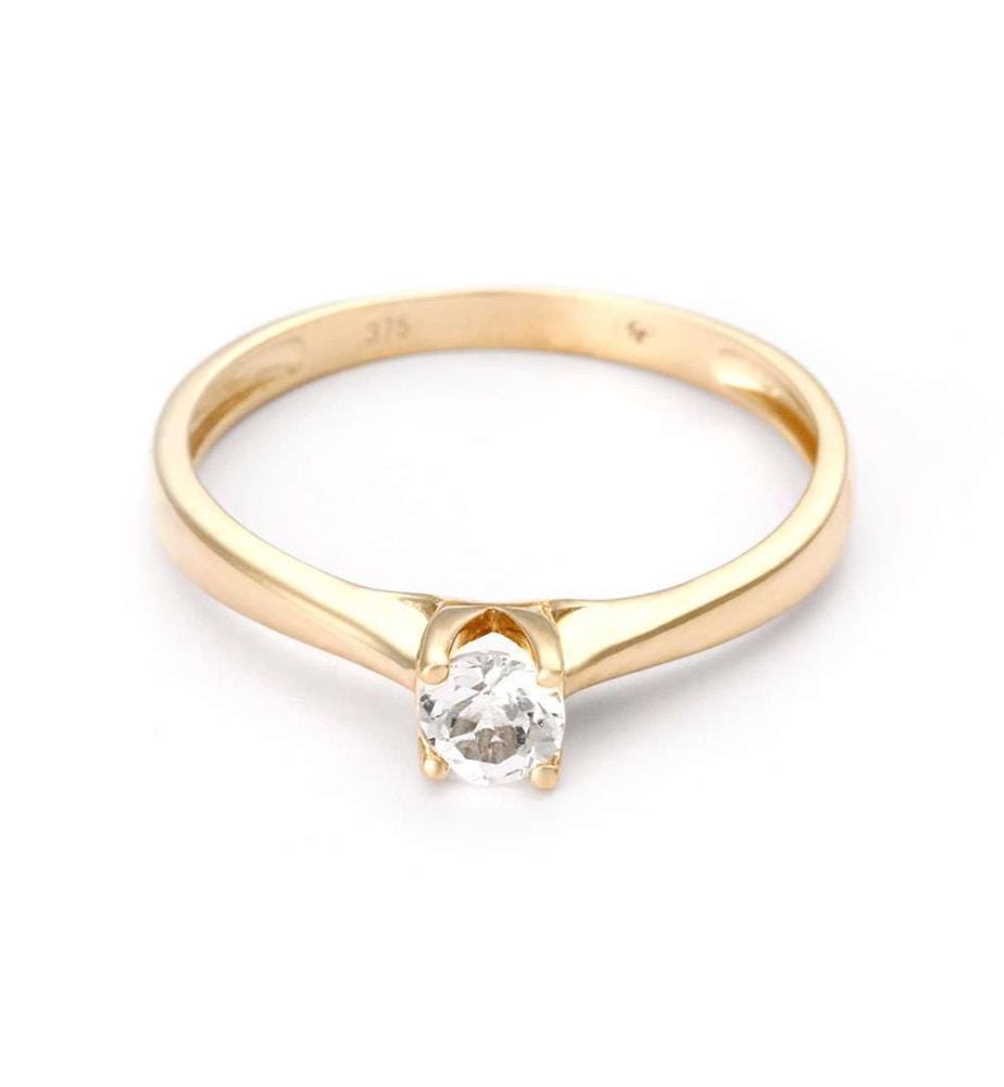 Bague Fleur de Soleil - Or Jaune 375/1000