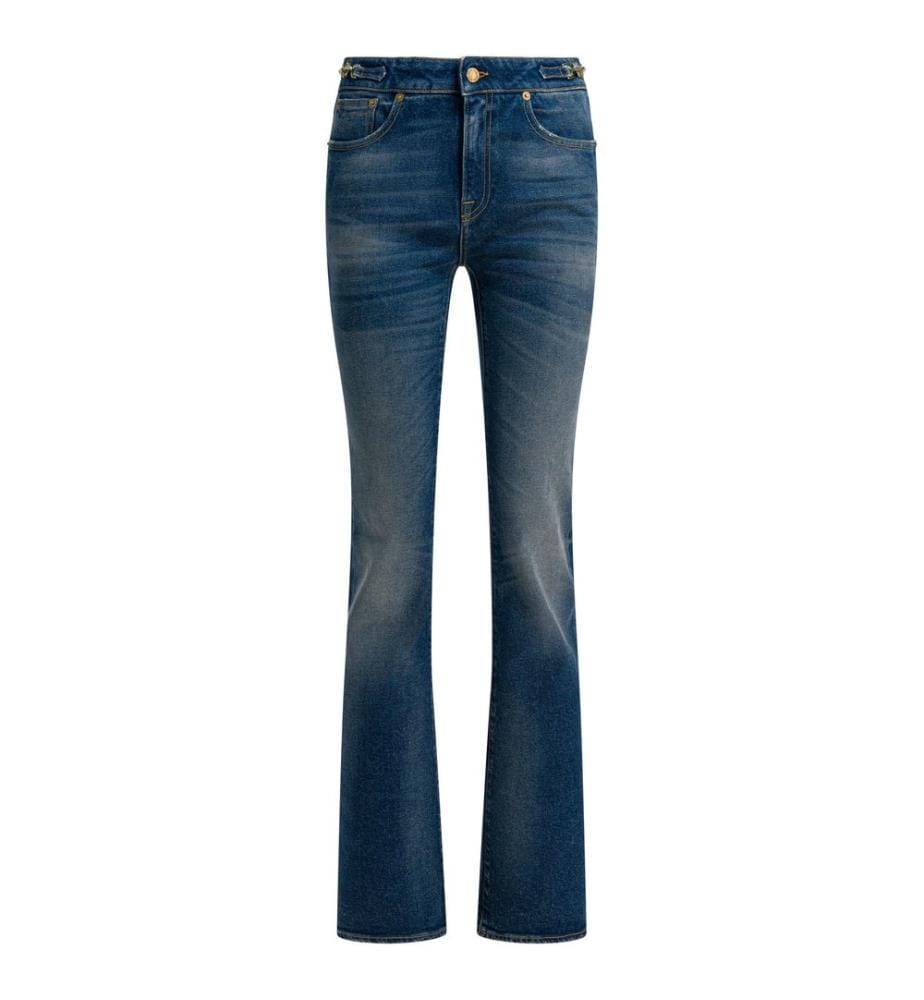 Jean bootcut vintage - Bleu