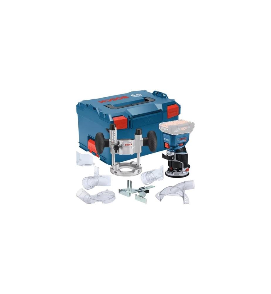 BOSCH - Professional Fraiseuse de bords sans fil GKF 18 V-8 Unité de plongée TE 600 en L-BOXX
