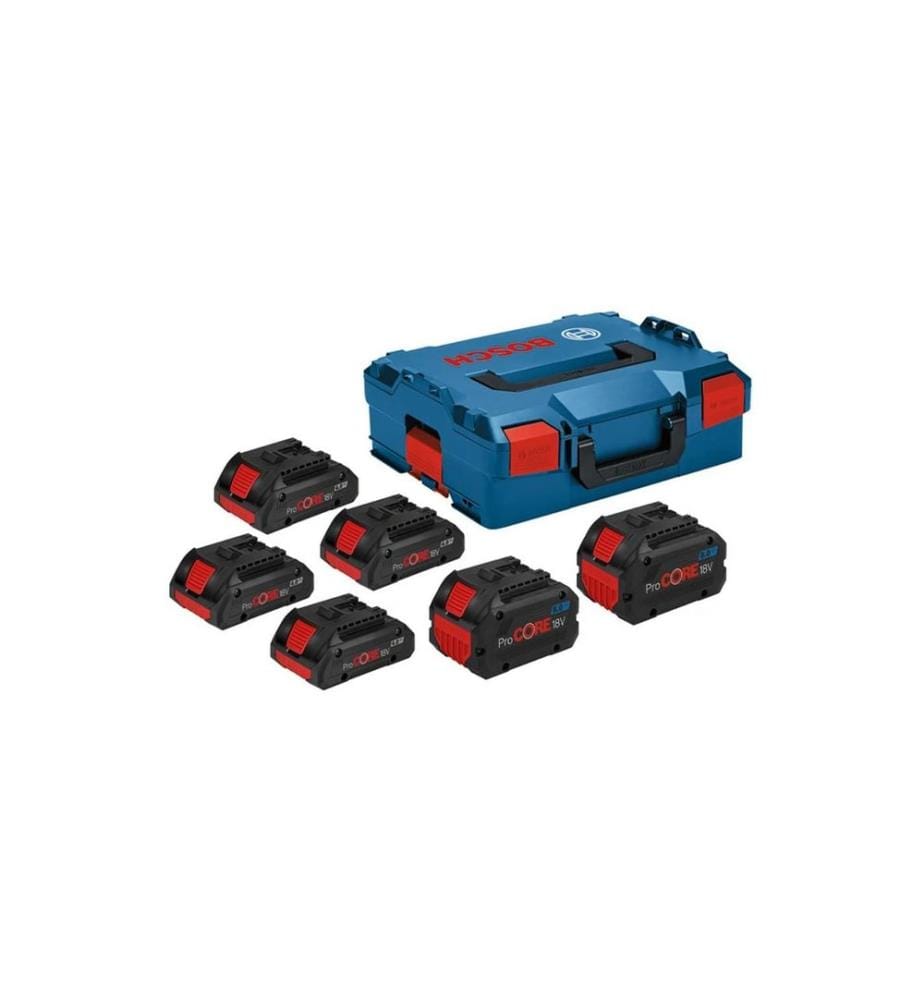 BOSCH - Professional Paquet de batteries 4 x PC18 V4.0 + 2 x PC18 V 8.0