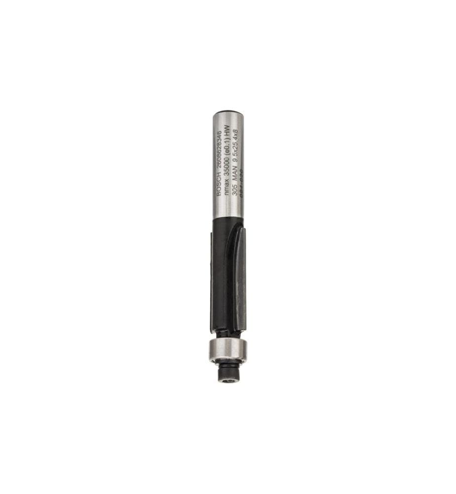 Bosch Professional Fraise à défoncer affleurante D1: 9,5 mm, L: 25,4 mm