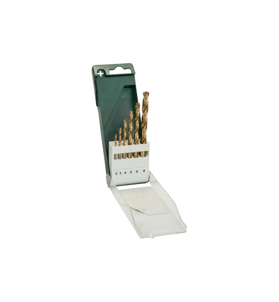 Bosch Set de forets à métaux HSS-TiN 6 pièces