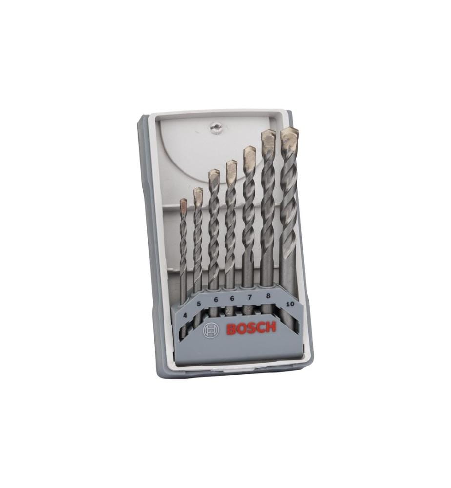 Bosch Professional Jeu de forets à béton CYL-3, 4 - 10 mm, 7 pièces