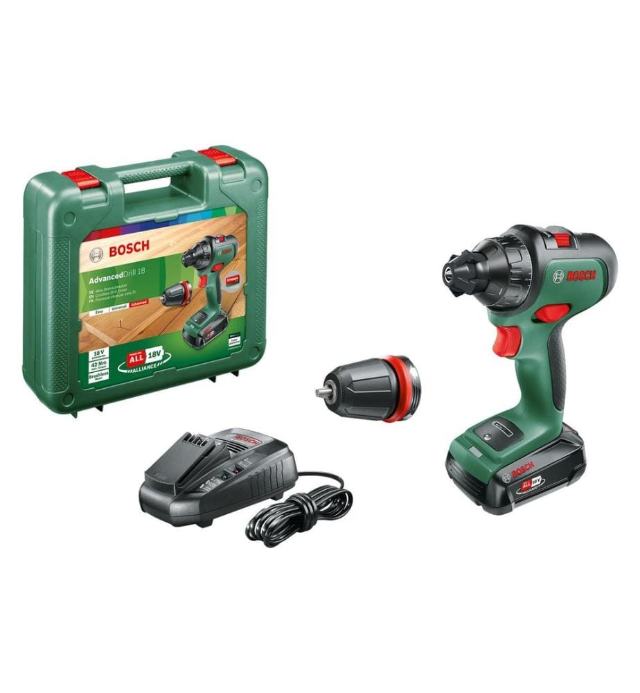 Bosch Perceuse-visseuse sans fil AdvancedDrill 18 Kit