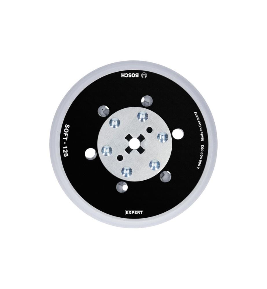 Bosch Professional Plateau de support universel EXPERT Multihole, 125 mm, Souple