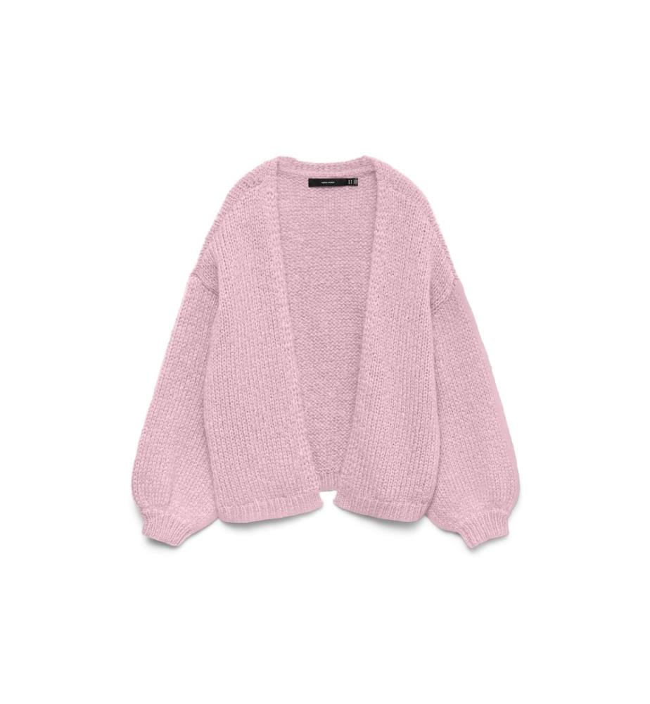 Cardigan en maille -Parfait Pink