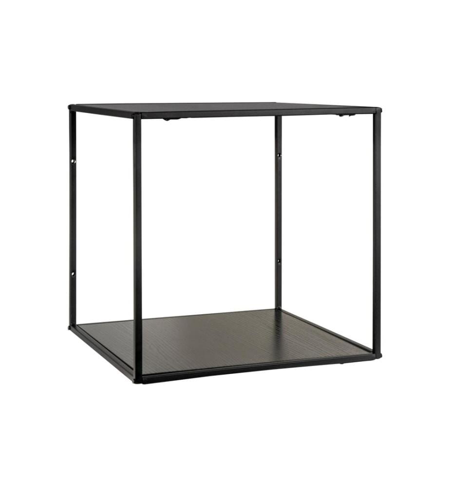 House Nordic - Étagère murale Vita 36 x 36 cm, Noir