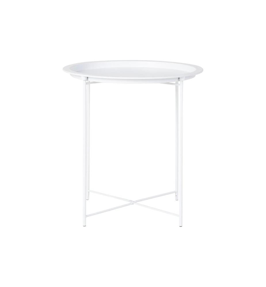 House Nordic - Table d'appoint Bastia 50,5 x 46,8 cm, Blanc