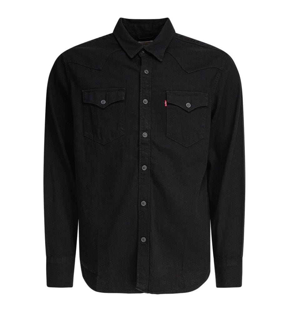 Chemise "Western Barstow" - Noir