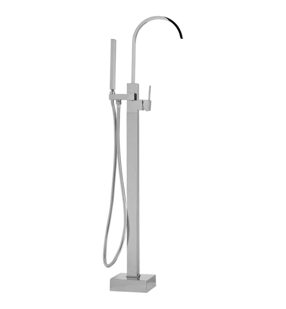 Robinet de baignoire autoportante RIBBON Argenté
