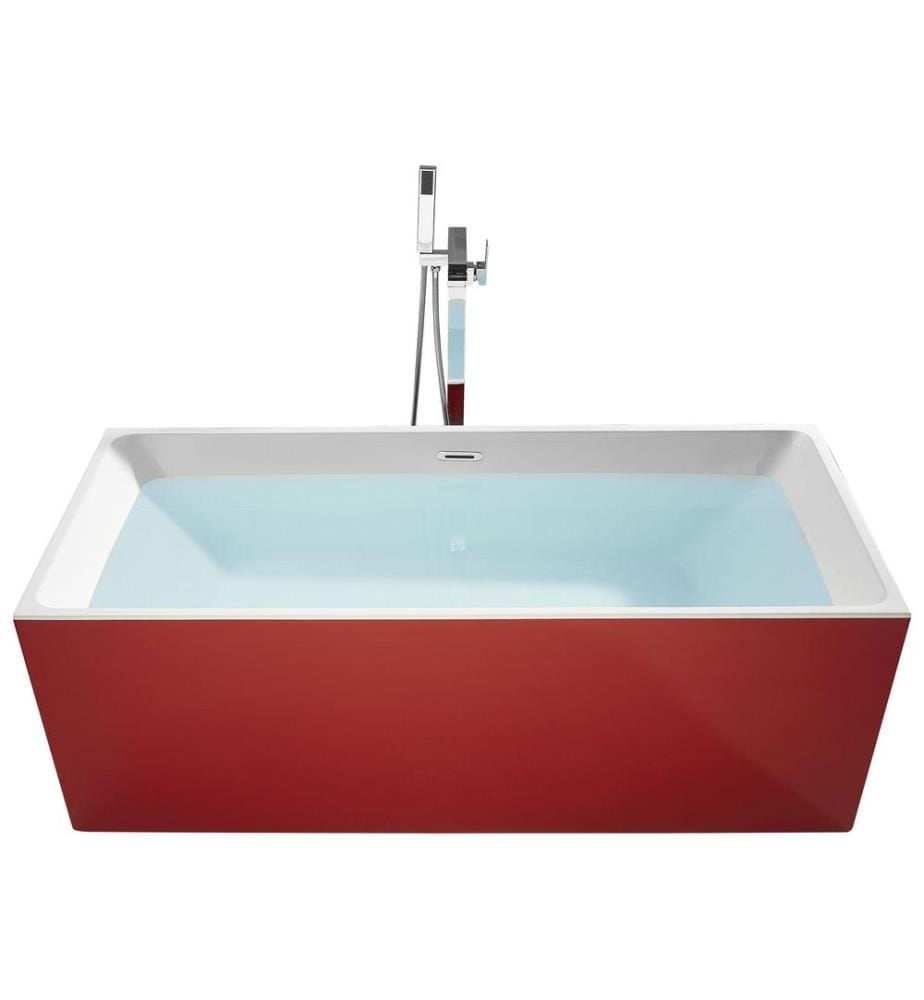 Baignoire îlot RIOS 170 x 80 cm Rouge