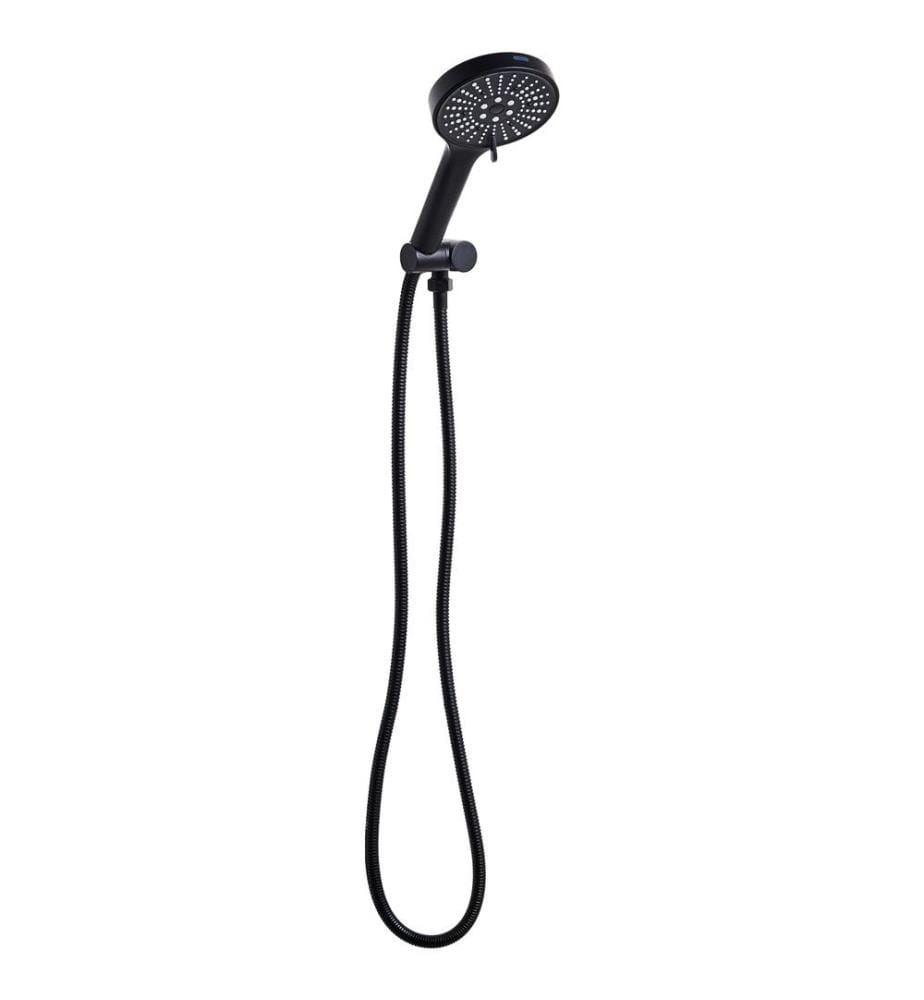 Kit de pommeau de douche avec tuyau flexible MAPIRI 6 modes Noir