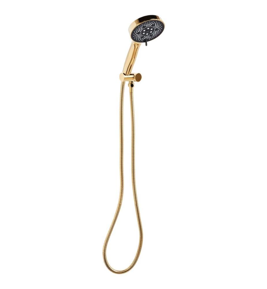 Kit de pommeau de douche avec tuyau flexible ICHMA 5 modes Doré