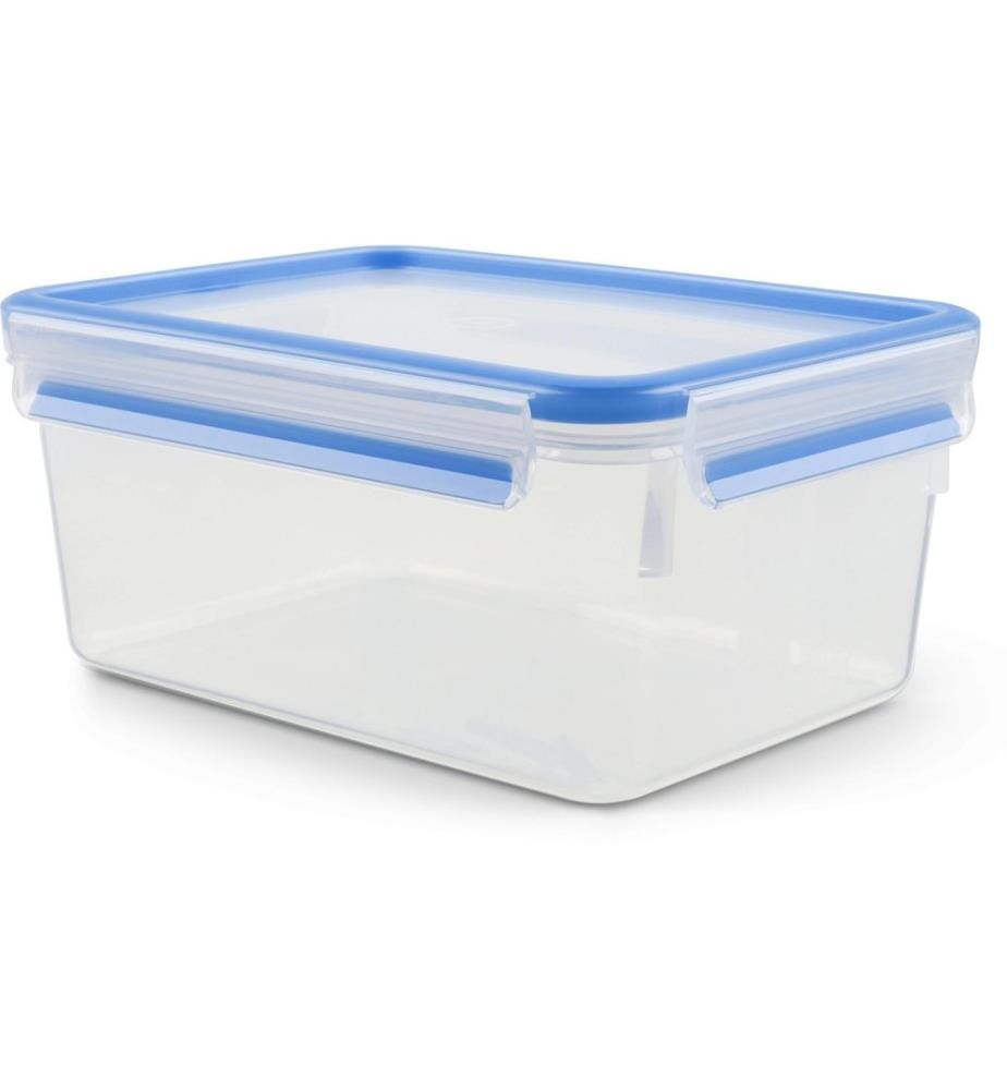 EMSA - Récipients à provisions Clip& Close 2.3 l, Bleu/Transparent;