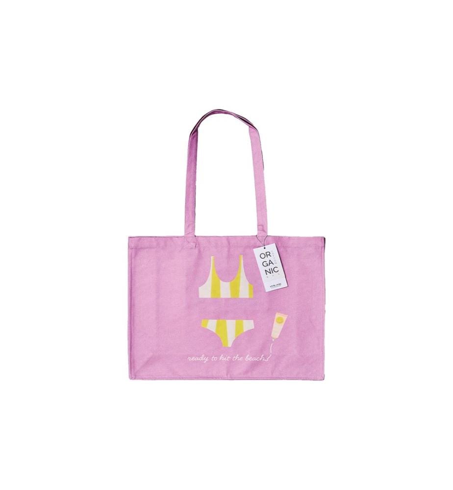 CHIC MIC - Sac Journée de la plage Rose