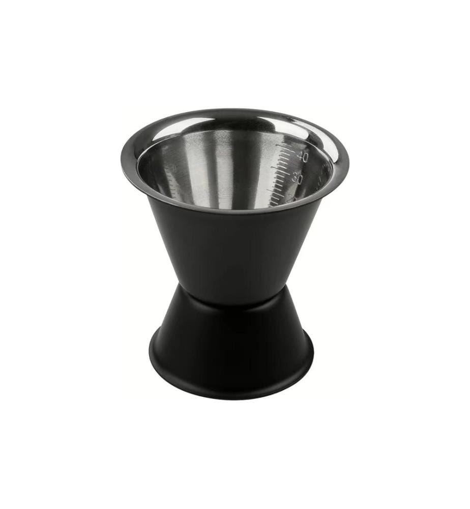 Fackelmann - Verre mesureur Specter 0.2 dl, Noir mat