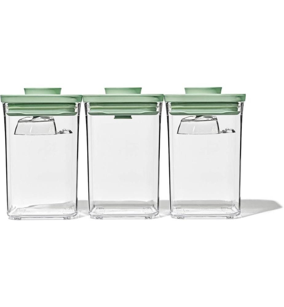 Oxo Good Grips - Récipients à provisions Pop, 1 l, set de 3