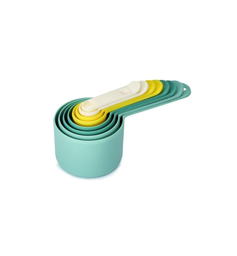 Joseph Joseph - Cuillère à mesurer Nest 8 pièces, bleu/jaune/blanc