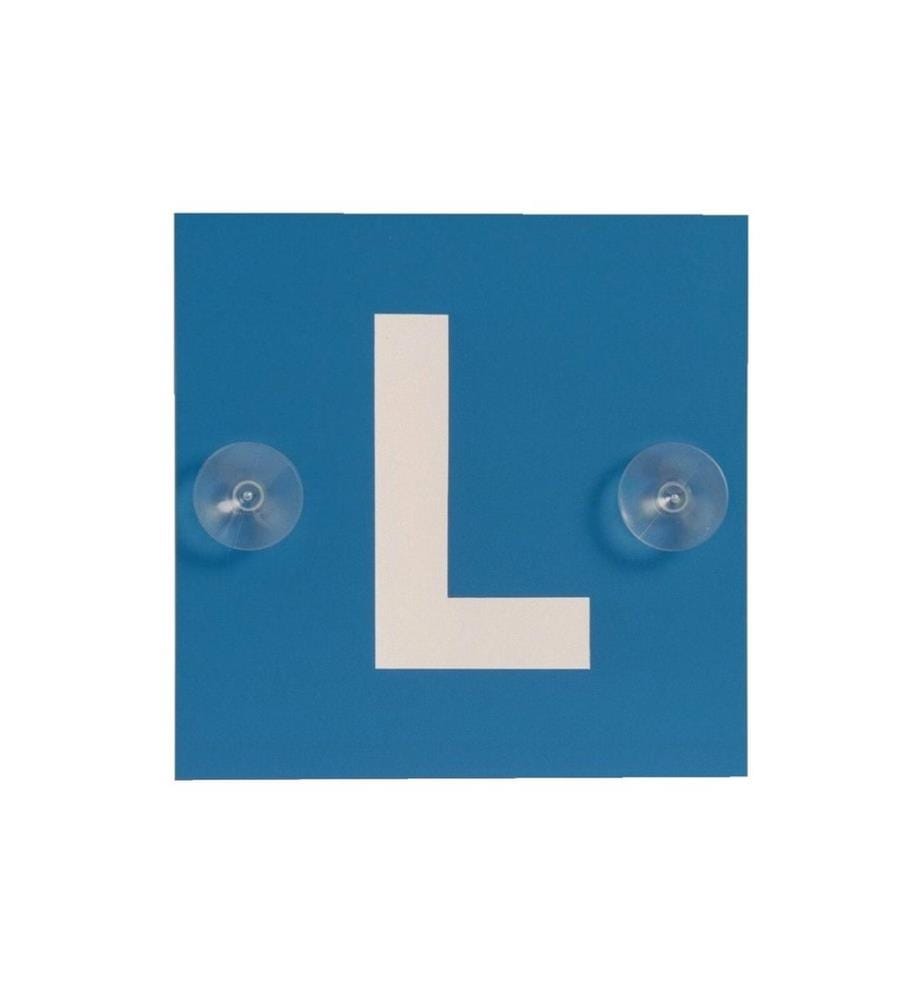 TopLine - L-plaque avec ventouses, mat. synthétique, 16 x 16 cm