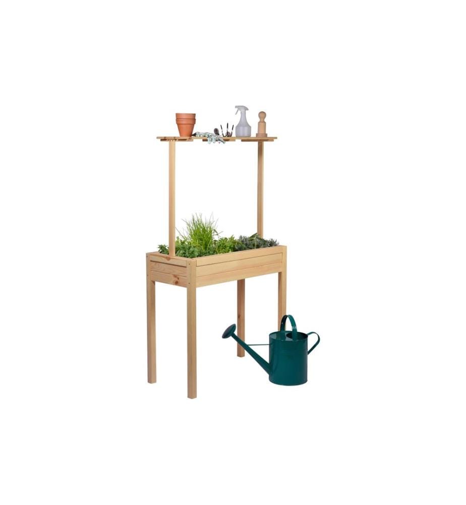 dobar - Jardinière surélevée Florence avec plateau surélevé