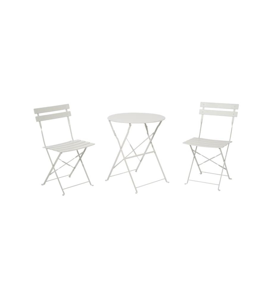 Schou - Set de bistrot Sam 60 x 71cm  Gris