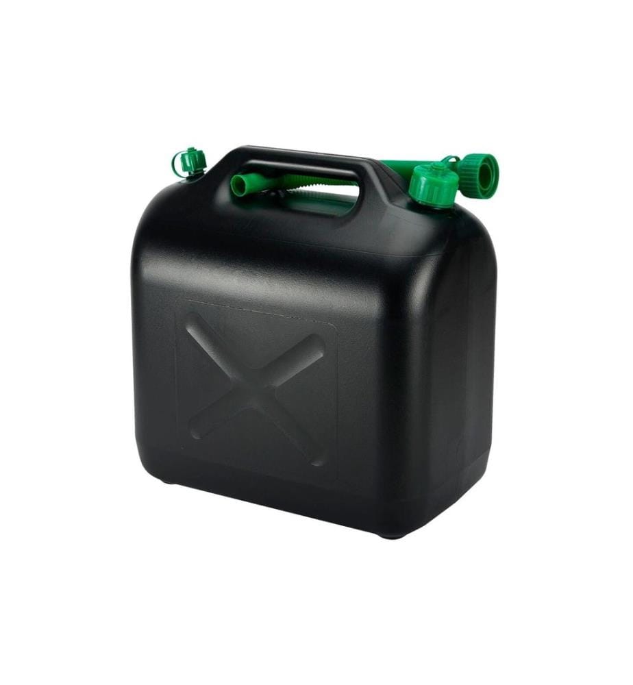 TopLine - Bidon à essence plastique, 20 litres, noir
