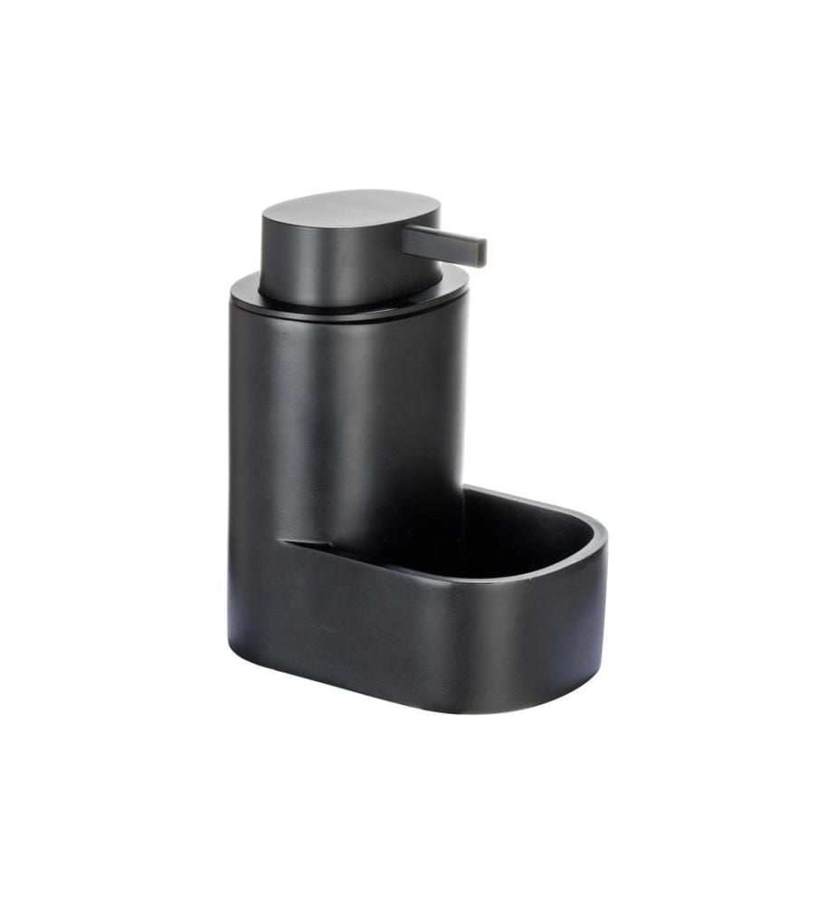 WENKO - Distributeur de savon Shila 400 ml, Noir