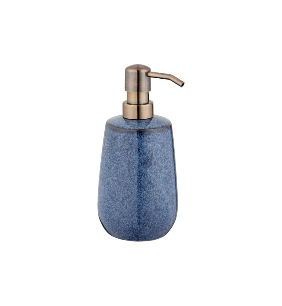 WENKO - Distributeur de savon Sirmione 430 ml, Bleu