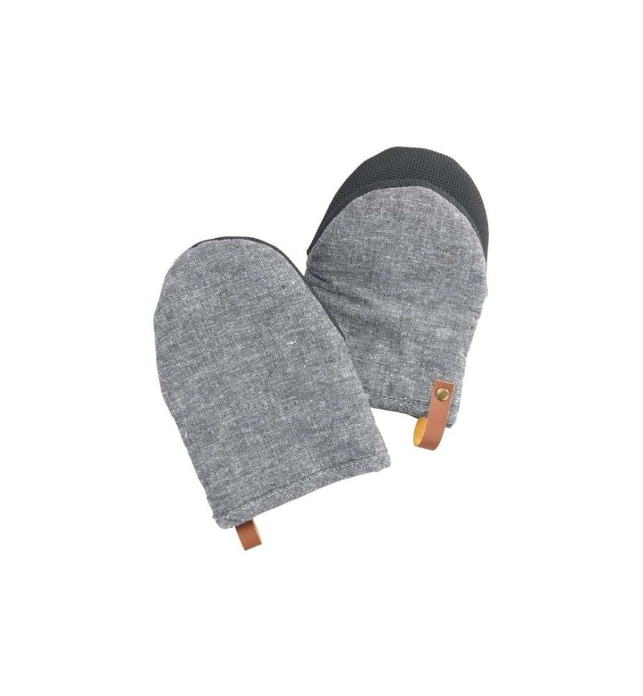 WENKO - Gant pour la cuisine Ada mini Gris, 2 pièces