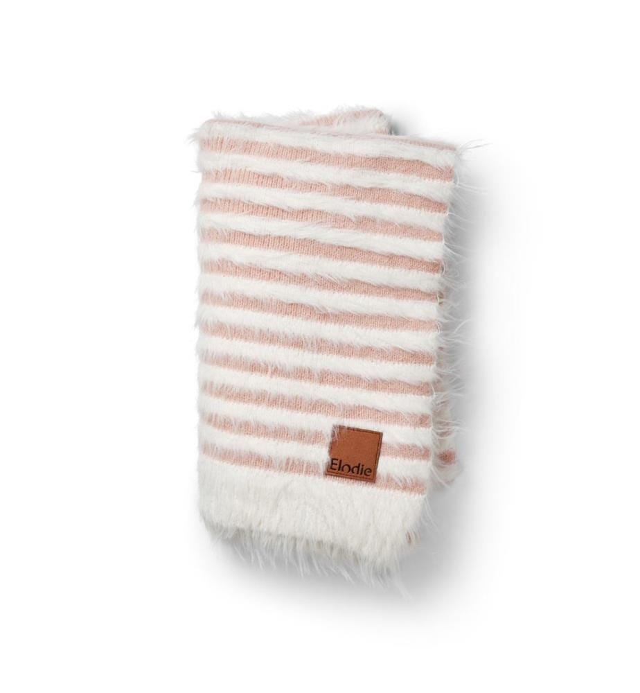 Couverture pour bébé Furry Knit Faded Rose