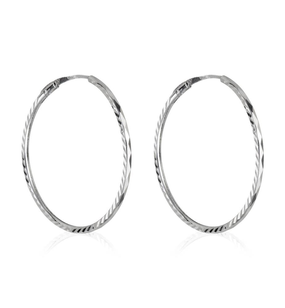Boucles d'Oreilles Créoles Twistées