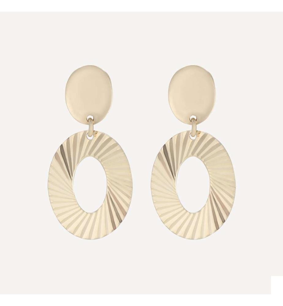 Boucles d'Oreilles Scintilla - Or Jaune