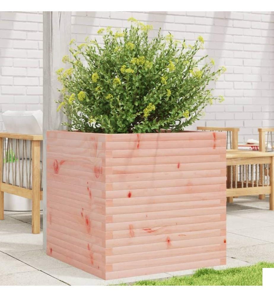 vidaXL Jardinière 70x70x68,5 cm bois massif de douglas