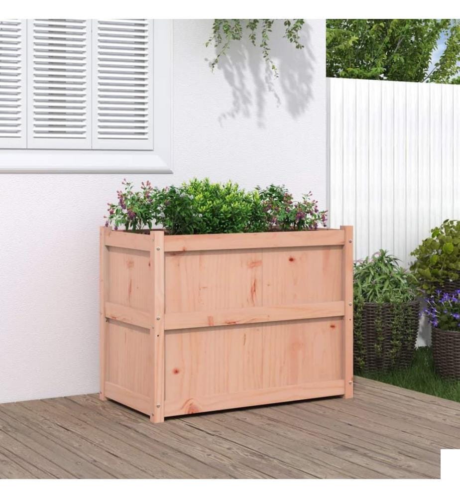 vidaXL Jardinière 90x50x70 cm bois massif douglas