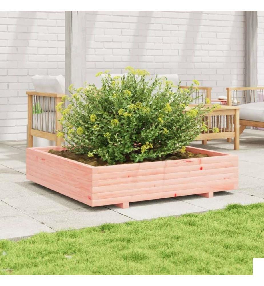 vidaXL Jardinière 110x110x26,5 cm bois massif de douglas